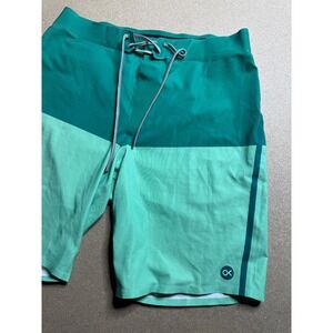 Outerknown Kelly slater apexMens Board Shorts‎ Swim Trunks Green Size 28